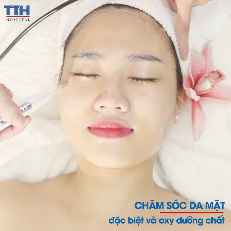 Chăm sóc da mặt đặc biệt và oxy dưỡng chất